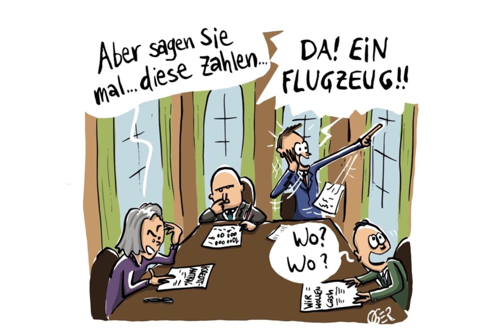 Die Flugbranche erhielt mit falschen Zahlen 1.8 Milliarden und niemanden interessierts