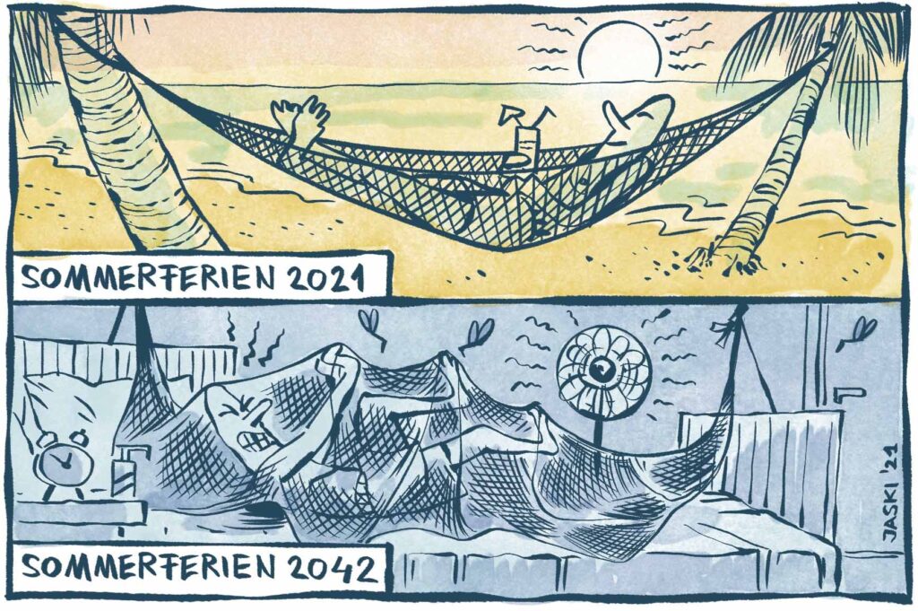 Du dachtest, dass die anderen an den Klimaprotest gehen