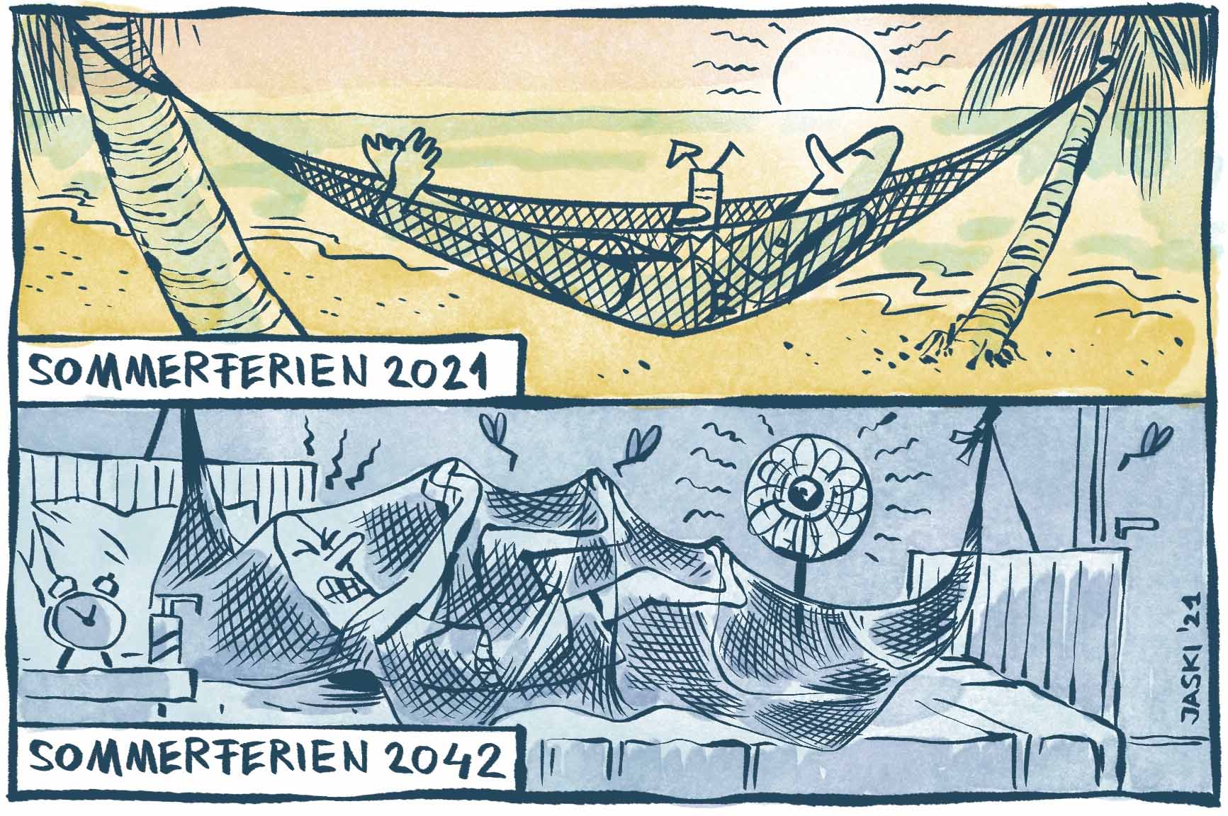 Du dachtest, dass die anderen an den Klimaprotest gehen